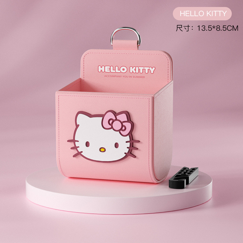 Kawaii Tech Accessories - Sanrio Kuromi Hello Kitty Scatola portaoggetti