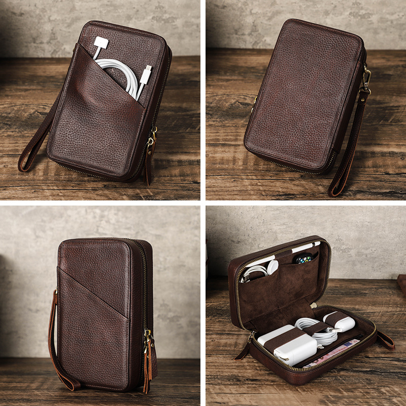 Borsa Organizer Vintage in Ver - Tech Accessories Case recensione e prezzo