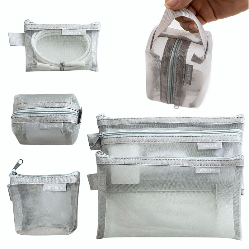 Borse Organizer in Rete Grigia - Tech Accessories Case recensione e prezzo